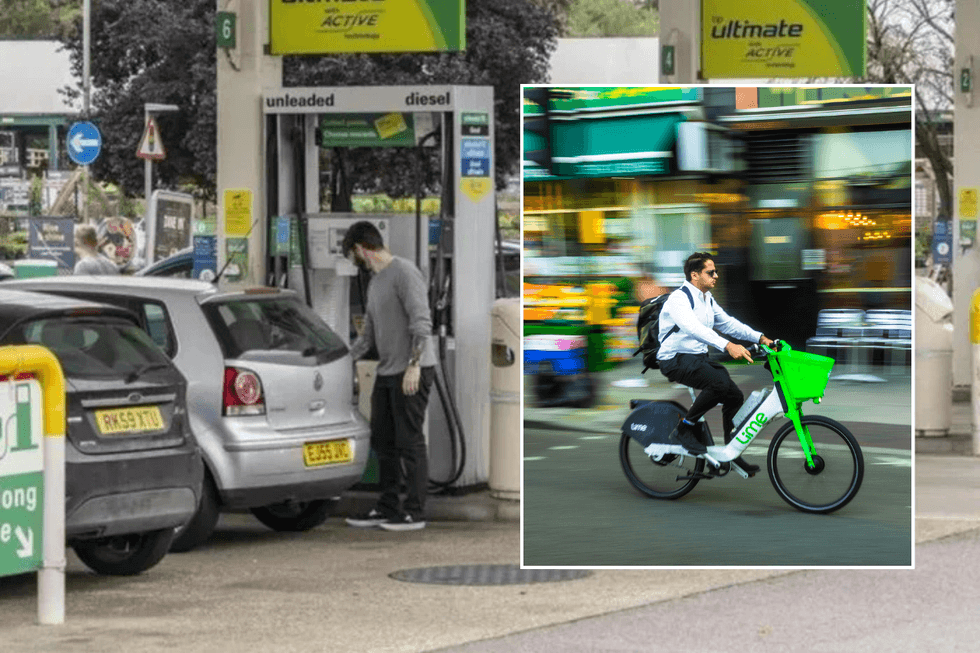 Fuel station and e-bike