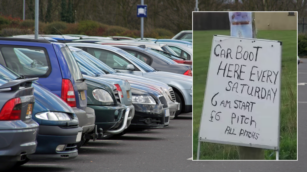 Full car park/Car boot sale sign