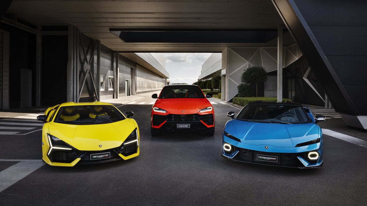 Fully hybridised Lamborghini model line-up for 2026