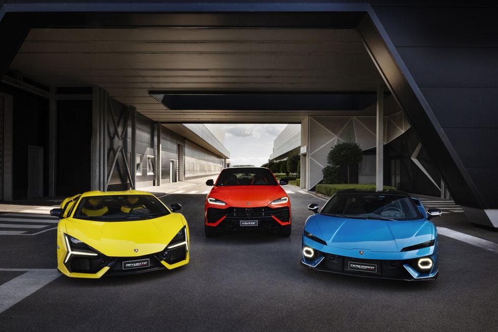 Fully hybridised Lamborghini model line-up for 2026