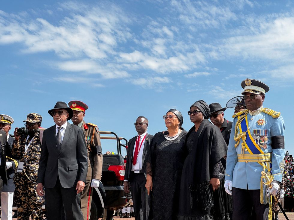 Funeral of Namibia's President Hage Geingob