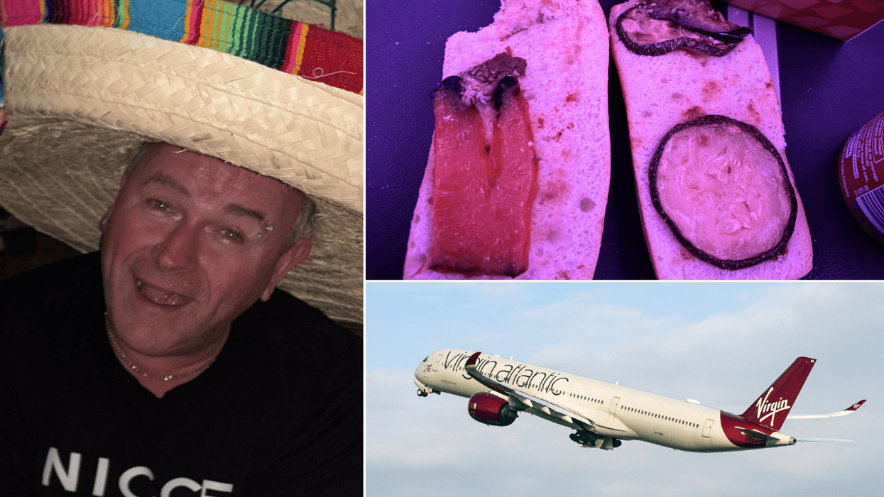 Furious passenger slams Virgin Atlantic after being served 'pitiful' vegan sandwich filled with mouldy veg