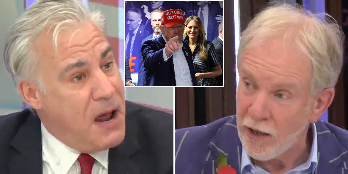 NextImg:US election: ‘You think you’re better than everyone else!’ GB News guests clash over Trump