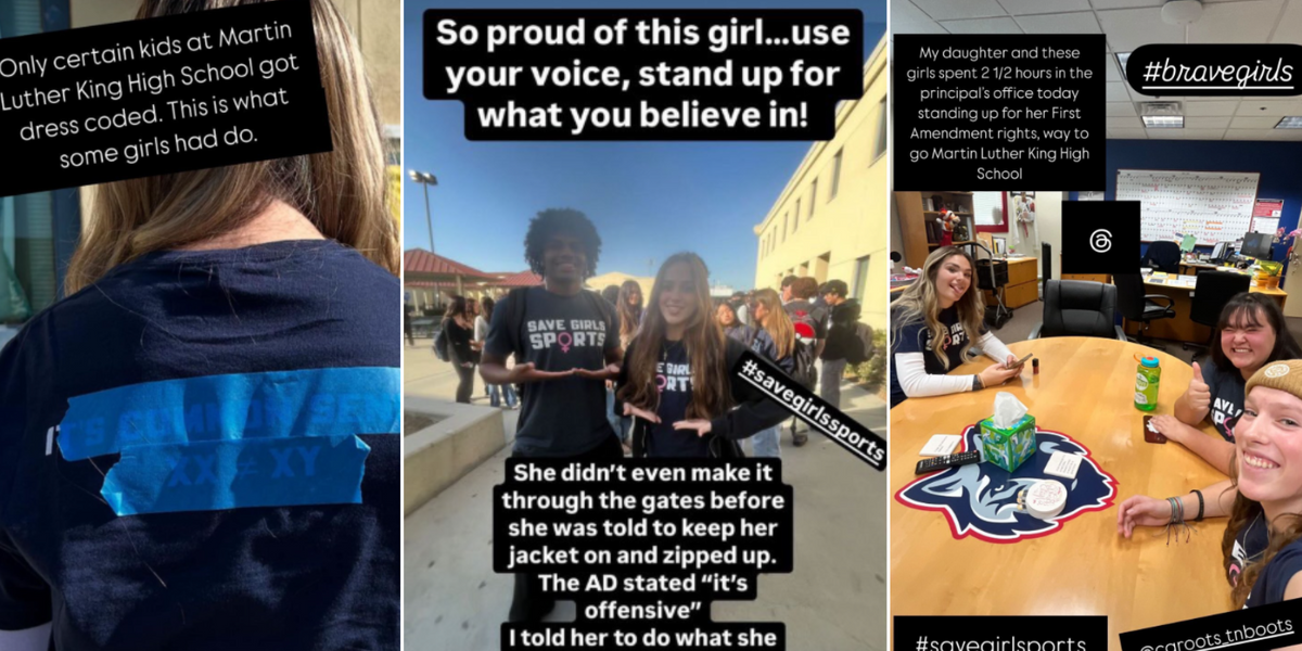 NextImg:'Save women's sports!' Teens lead trans revolt as California high school launches protest clampdown