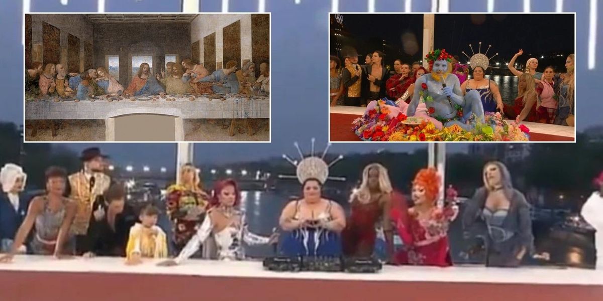 NextImg:'Attack on Christianity!' Fury as Paris Olympics reimagine The Last Supper as DRAG - 'They wouldn't do this to Islam!'