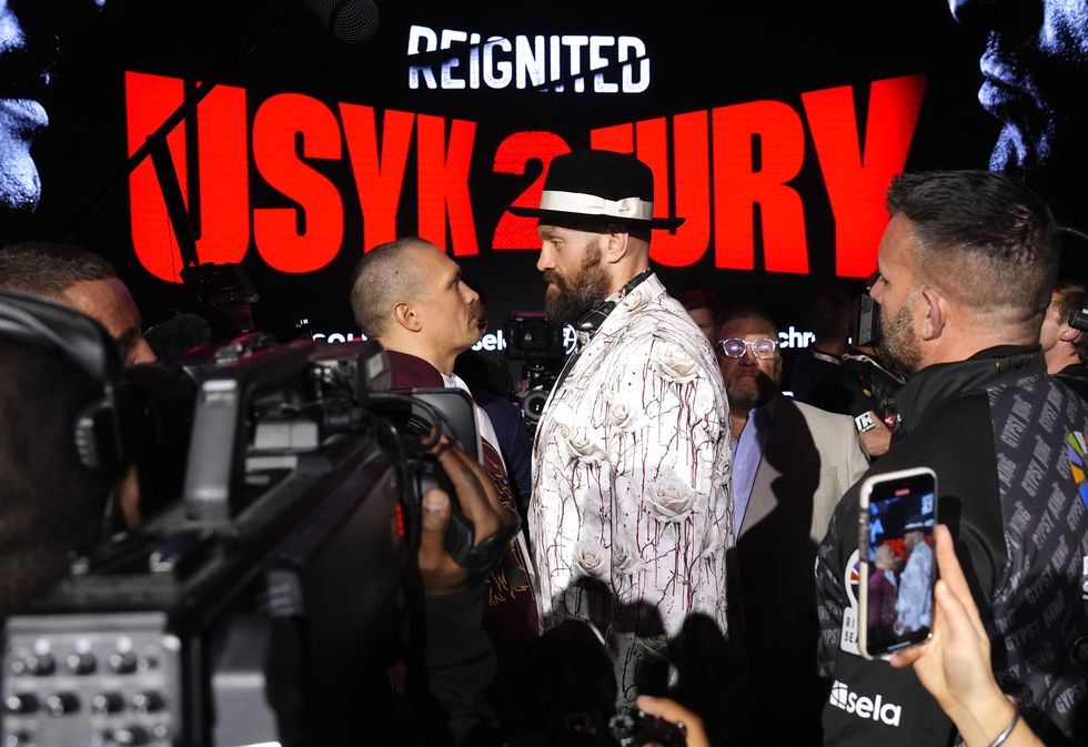 Fury vs Usyk