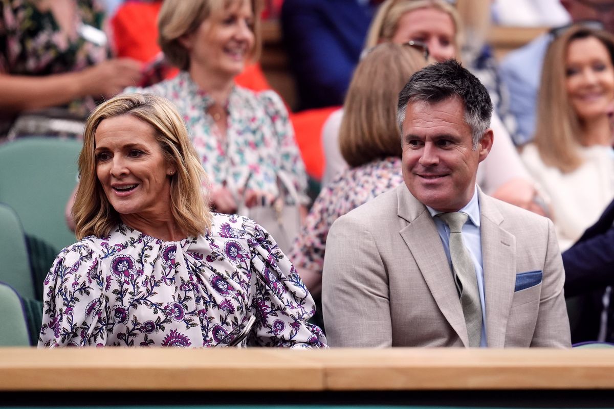 Gabby and Kenny Logan