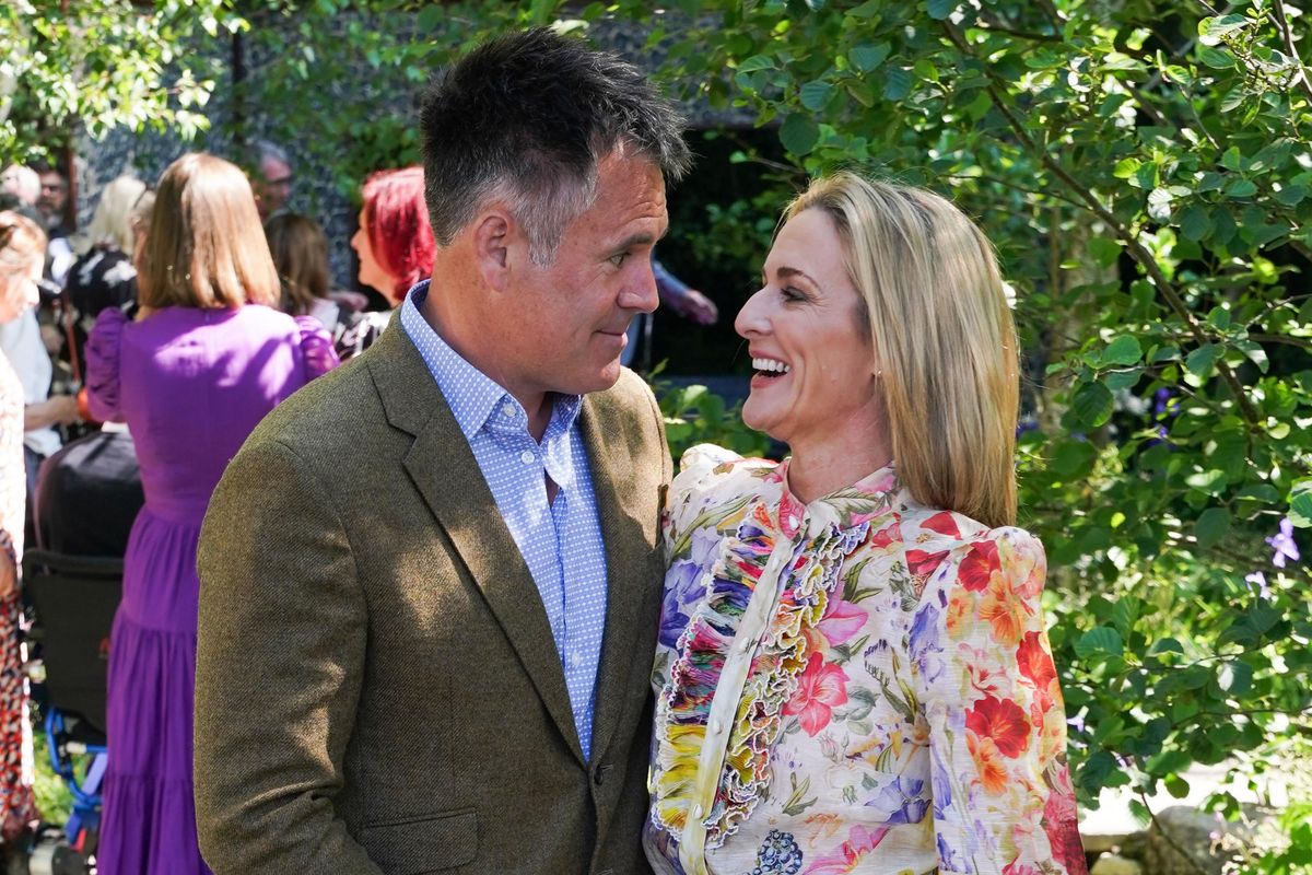 Gabby and Kenny Logan