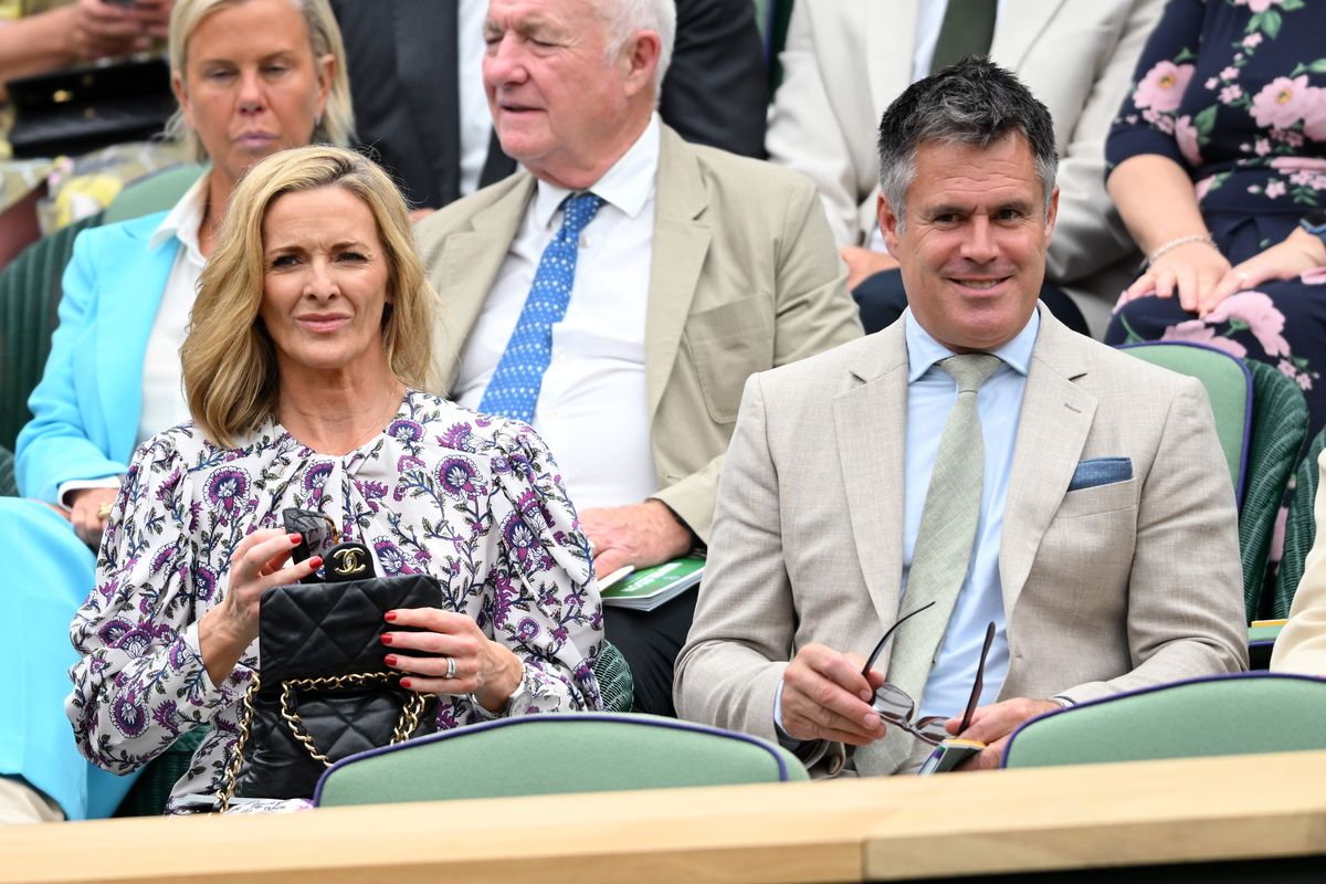Gabby Logan and Kenny Logan