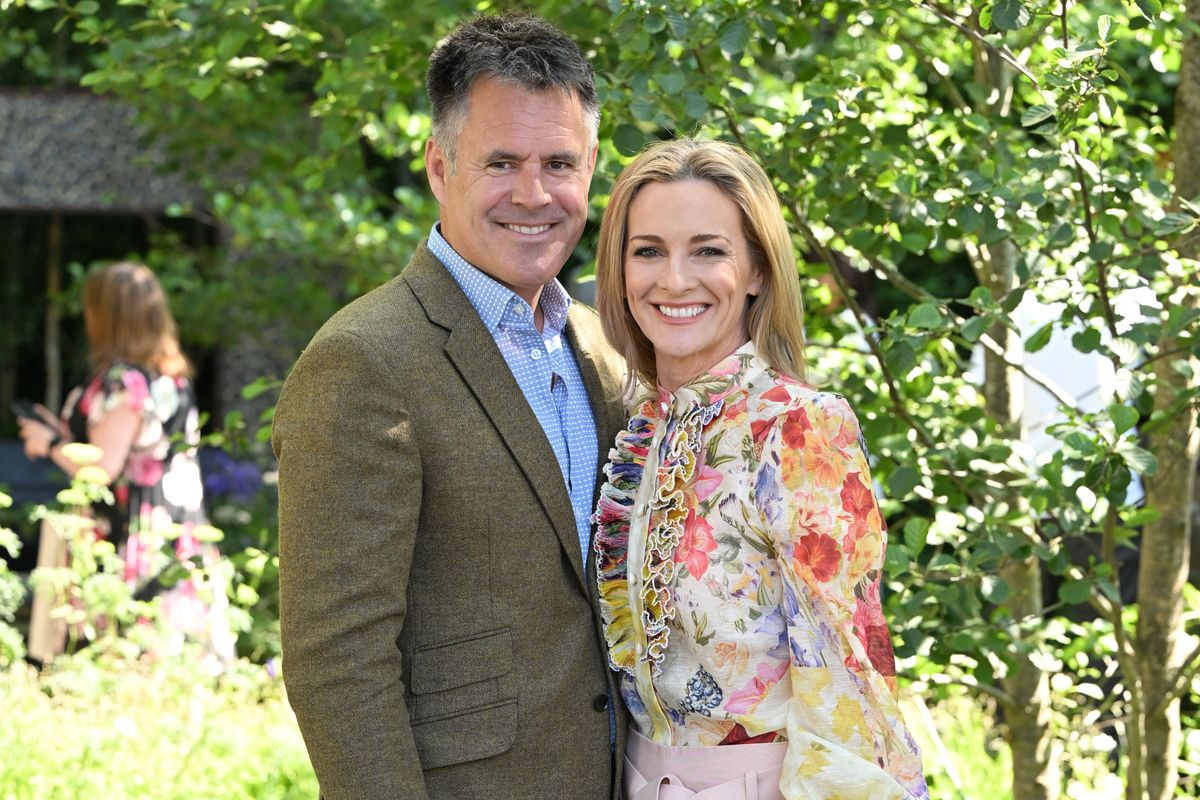 Gabby Logan and Kenny Logan