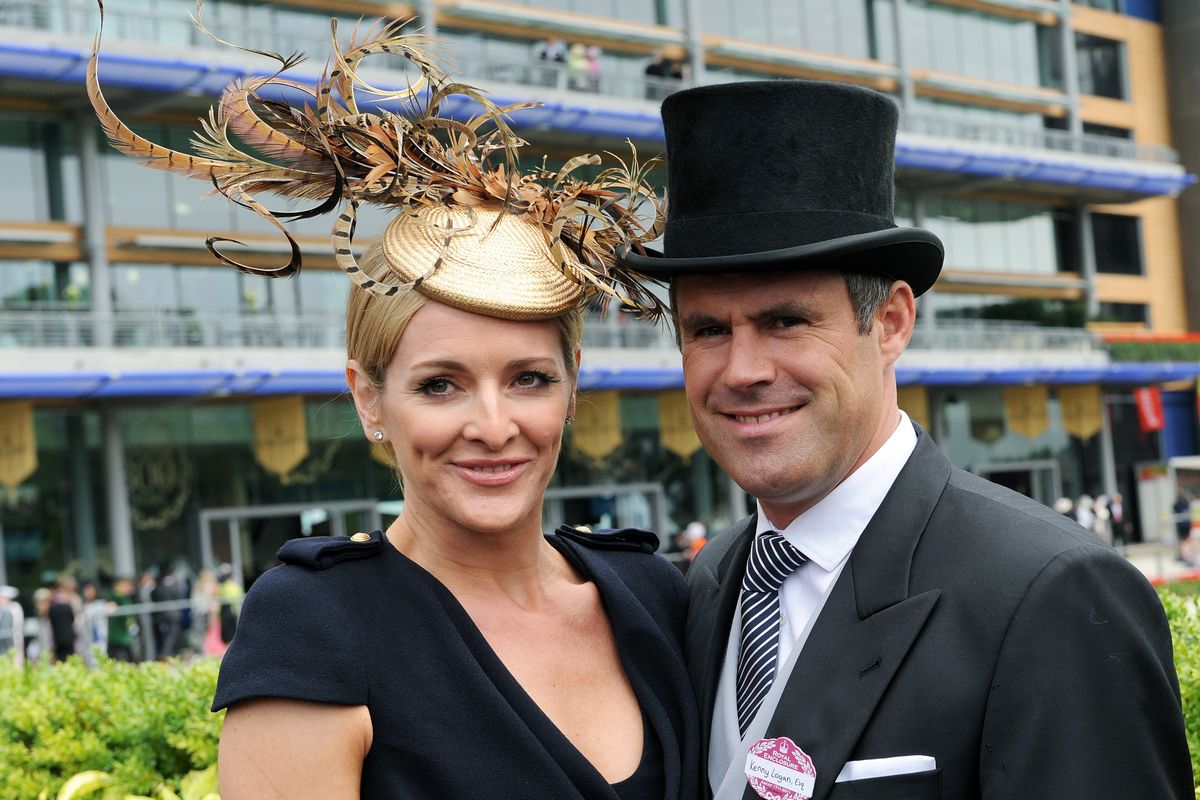 Gabby Logan and Kenny Logan