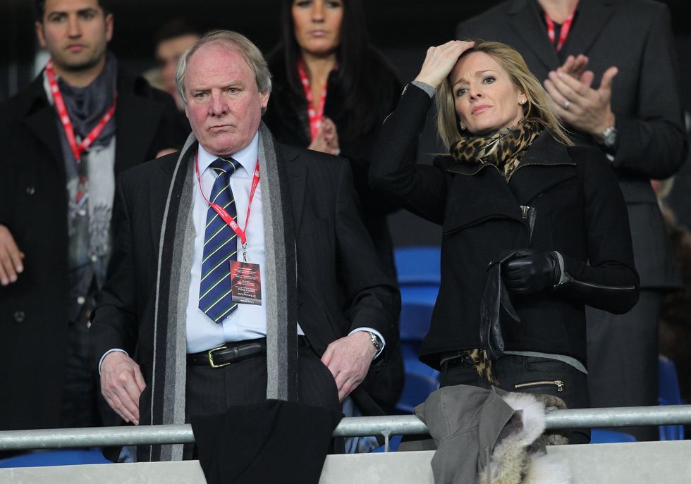Gabby Logan's father died on Wednesday night, forcing her to leave her duties live on Match of the Day