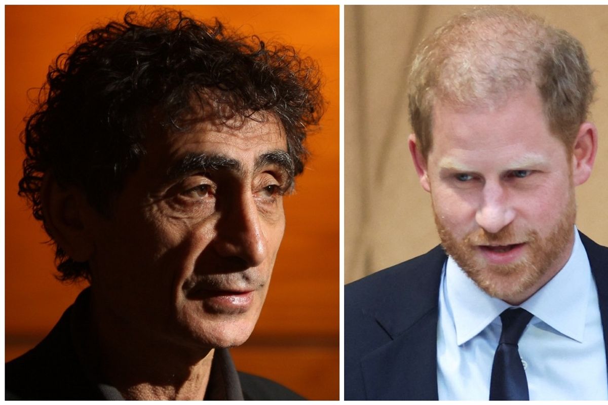 Gabor Mate and Prince Harry