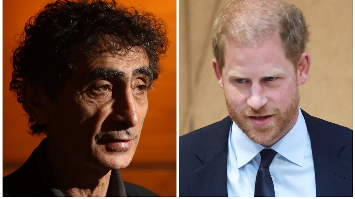 Gabor Mate and Prince Harry