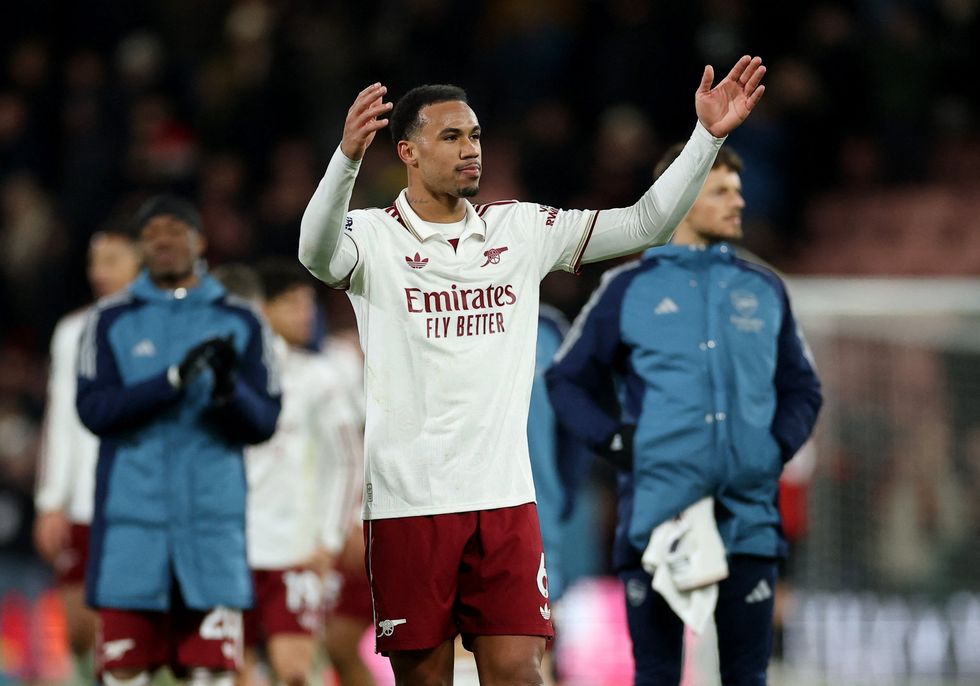 Gabriel made up for his mistake with a goal