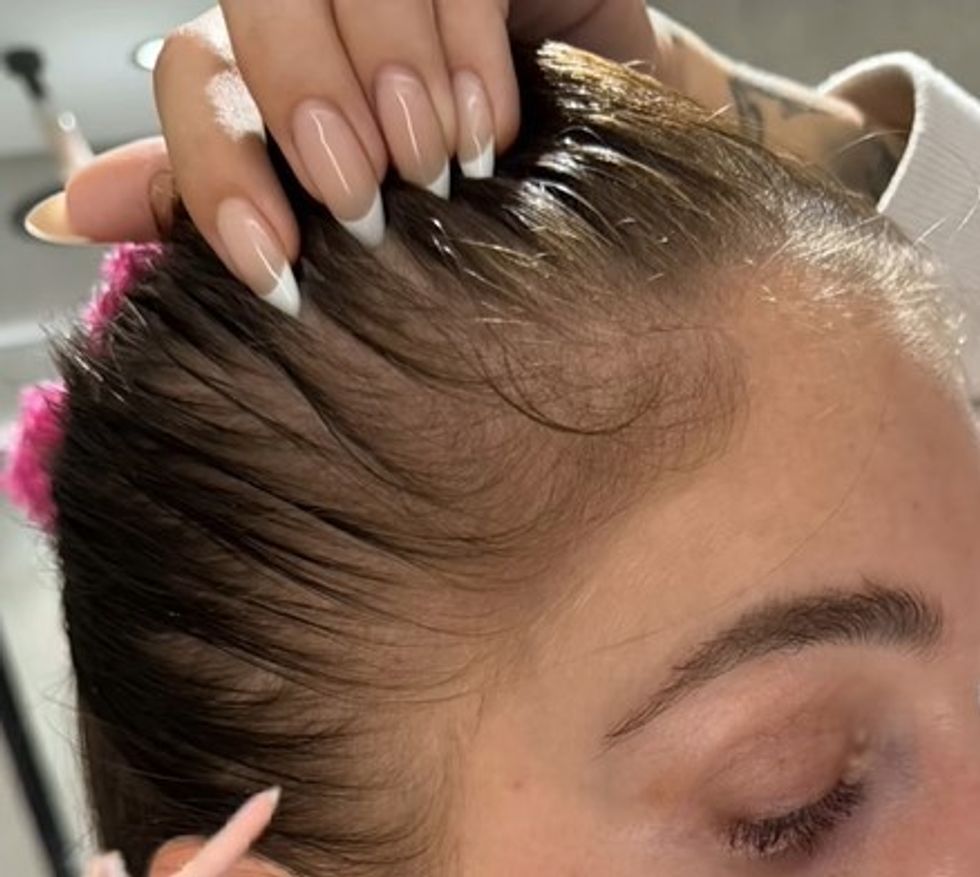 GABRIELLA HAIR BEFORE AND AFTER