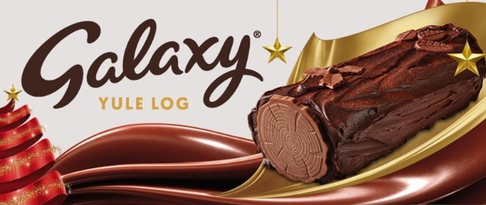Galaxy Yule Log
