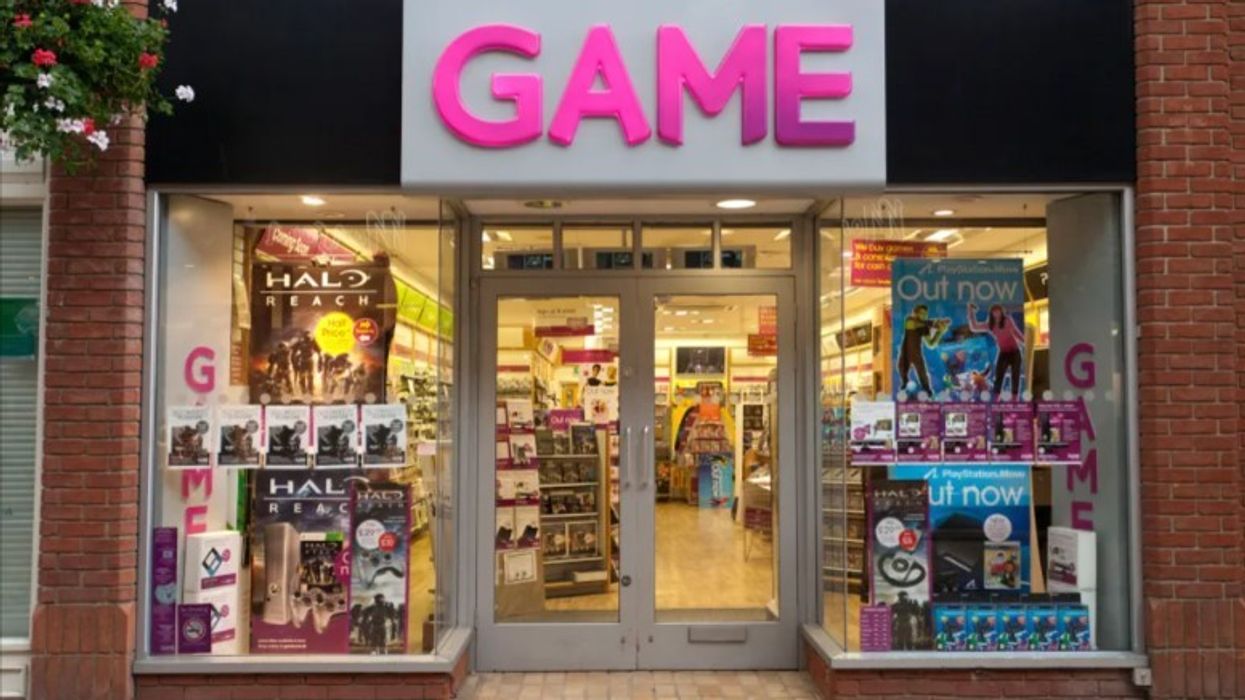 GAME shop on high street