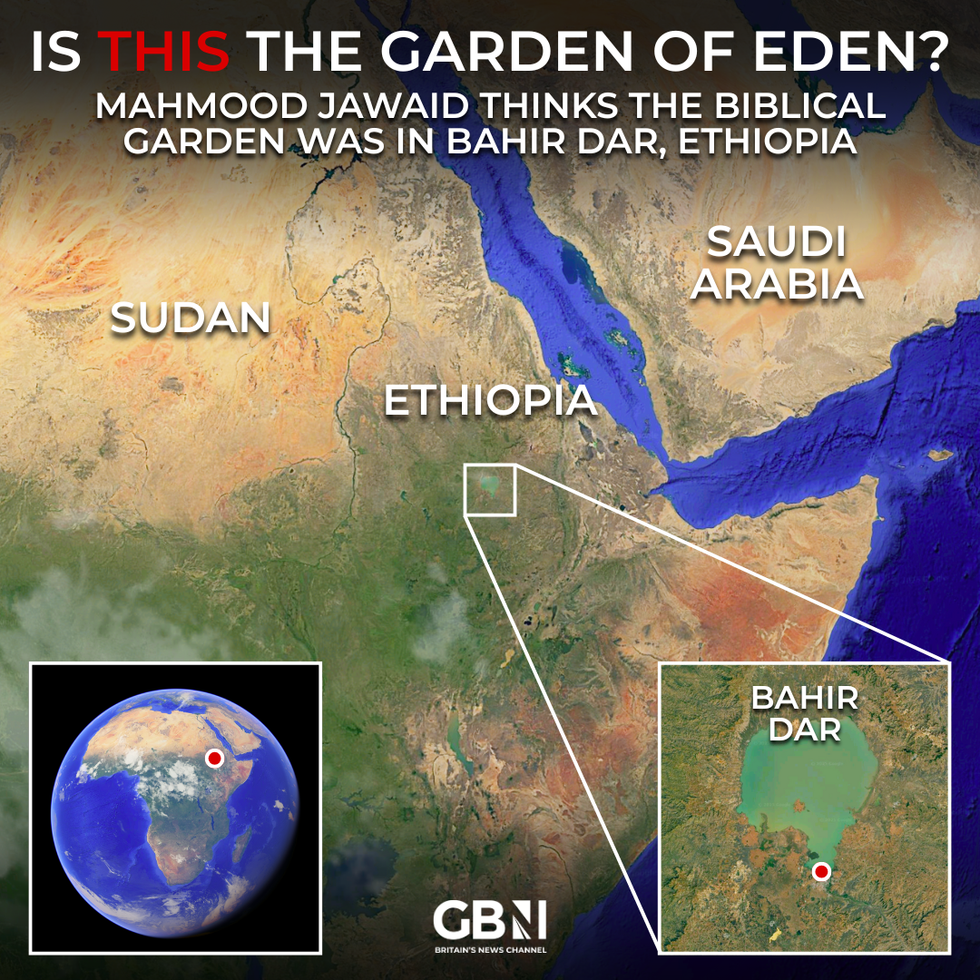 Garden of Eden map