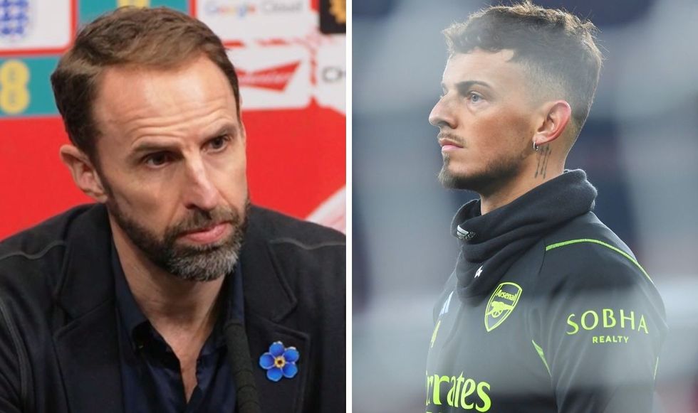 Gareth Southgate and Ben White