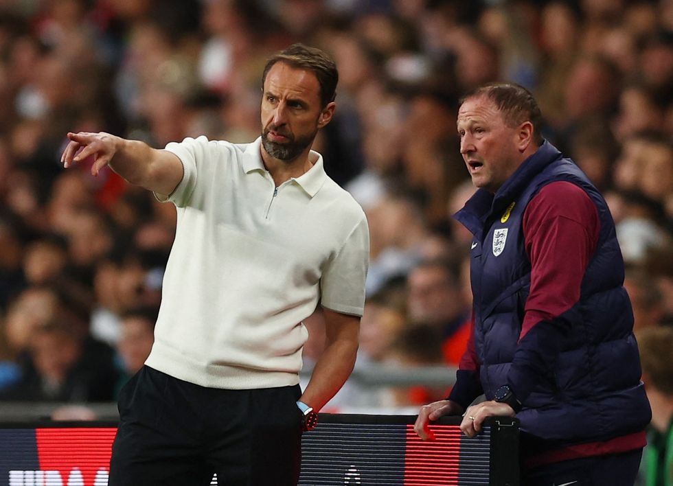 Gareth Southgate didn't appear too worried
