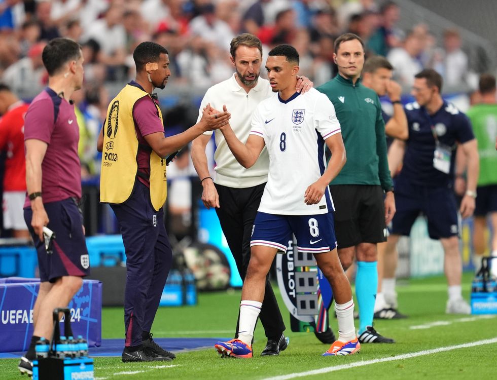 Gareth Southgate Trent Alexander-Arnold England