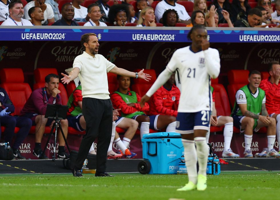 Gareth Southgate was reactive as opposed to proactive