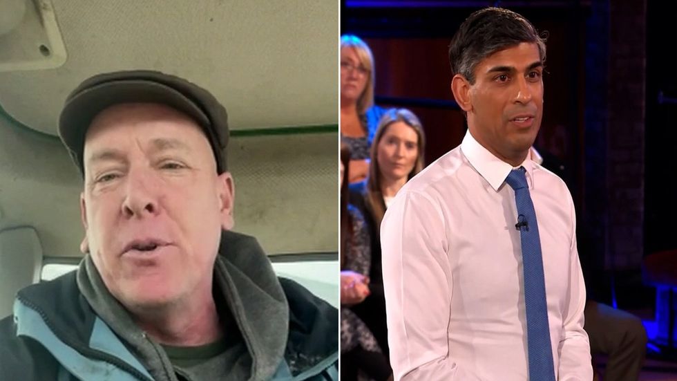 Gareth Wyn Jones and Rishi Sunak