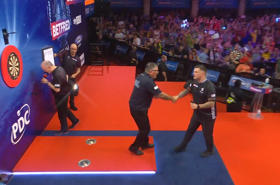 Gary Anderson, Luke Woodhouse