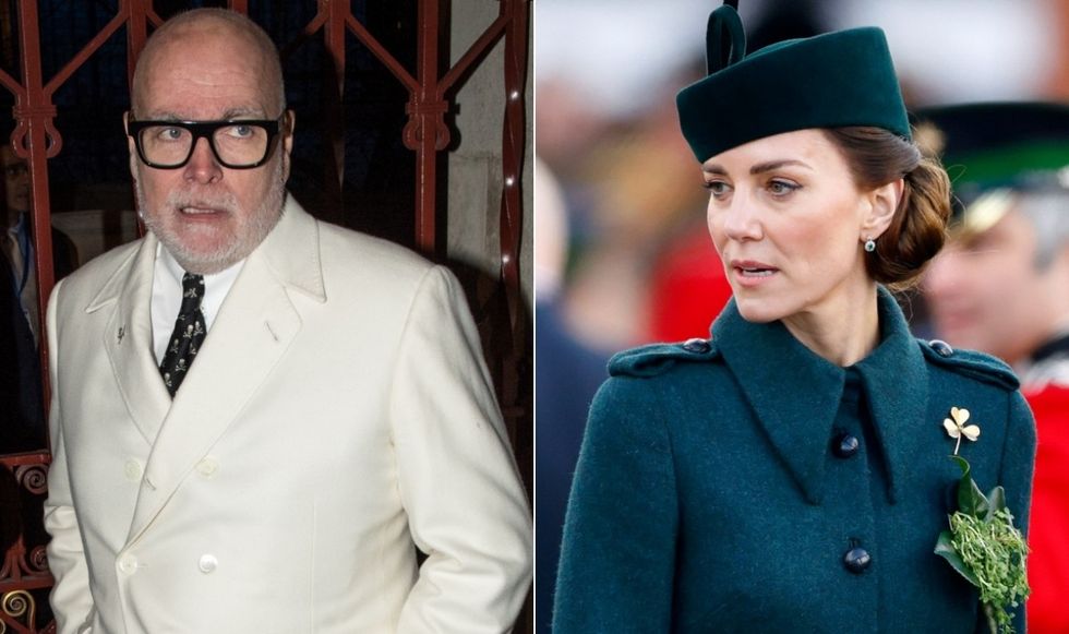 Gary Goldsmith and Kate Middleton