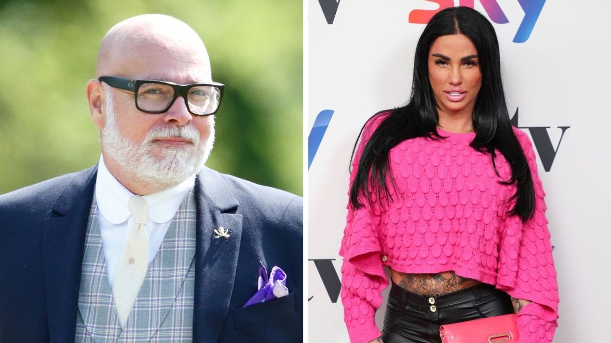 Gary Goldsmith and Katie Price