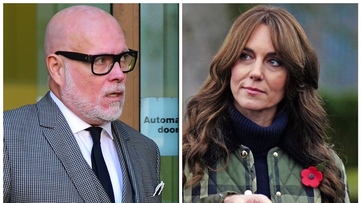 Gary Goldsmith and Princess Kate