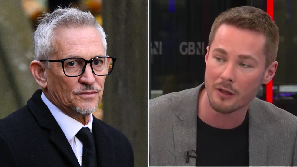 Gary Lineker and Alex Armstrong