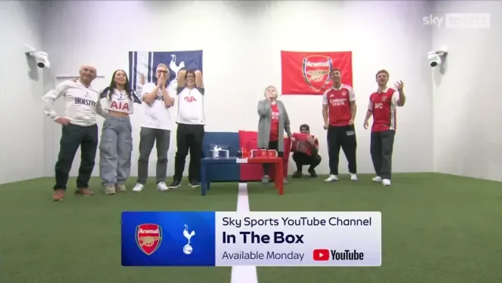 Gary Lineker and comedian Michael McIntyre discovered Tottenham Hotspur\u2019s north London derby humiliation in a manner arguably more painful than watching the defeat unfold live, after being shut away from all match coverage as part of a new Sky Sports concept