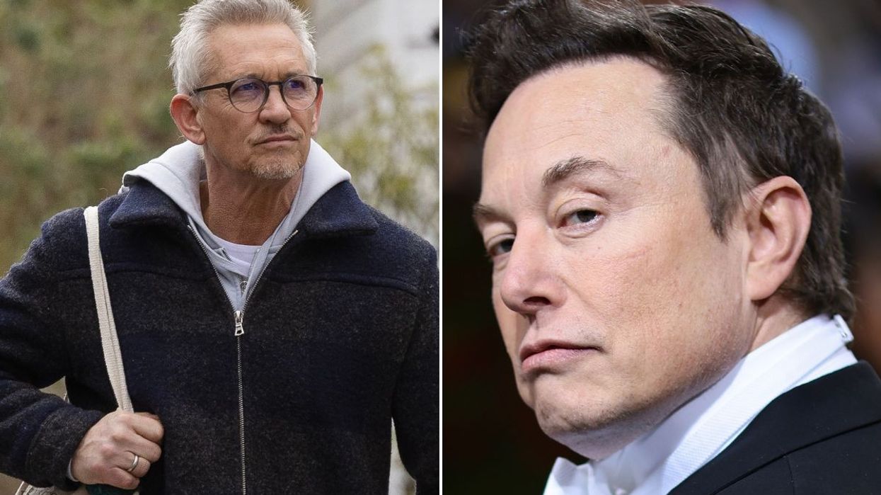 Gary Lineker and Elon Musk