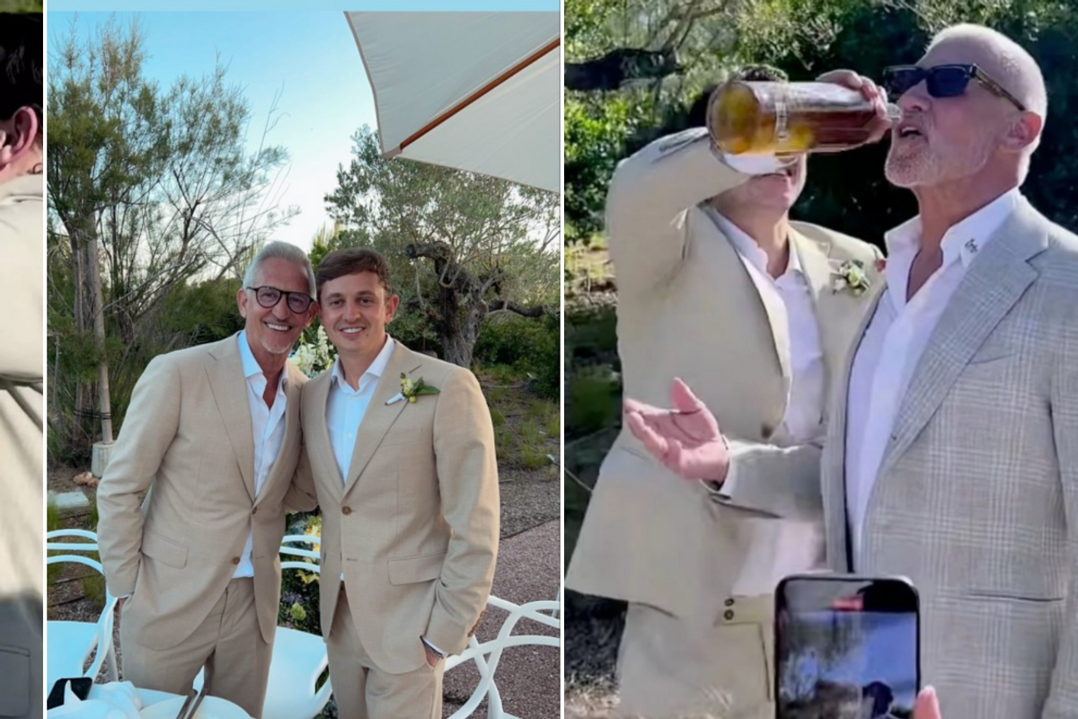 Gary Lineker and family