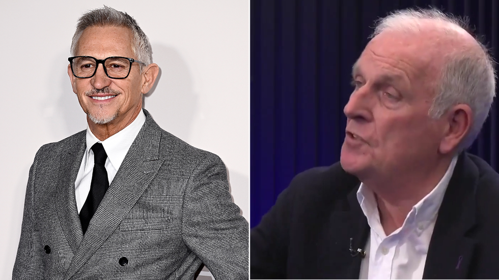 Gary Lineker and Kelvin MacKenzie