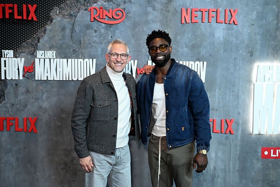 Gary Lineker and Micah Richards