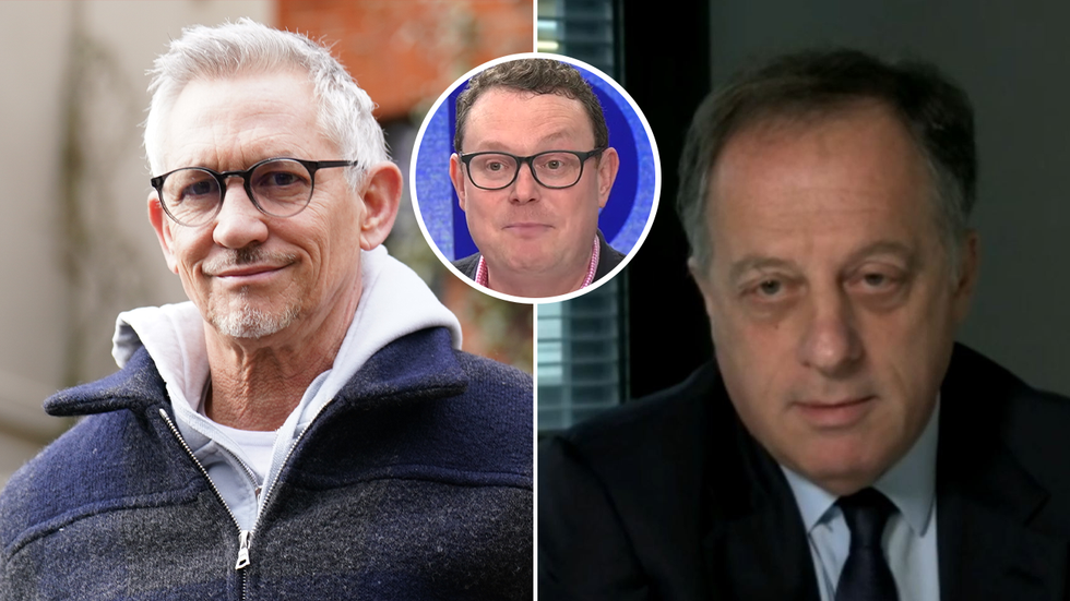 Gary Lineker and Richard Sharp