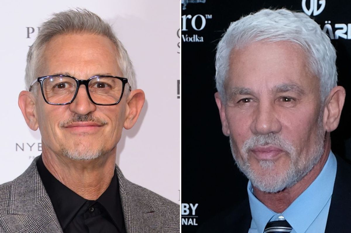 Gary Lineker and Wayne Lineker