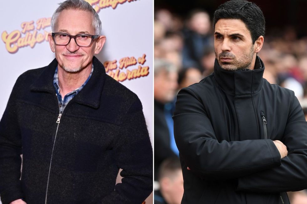 Gary Lineker Arsenal Aston Villa