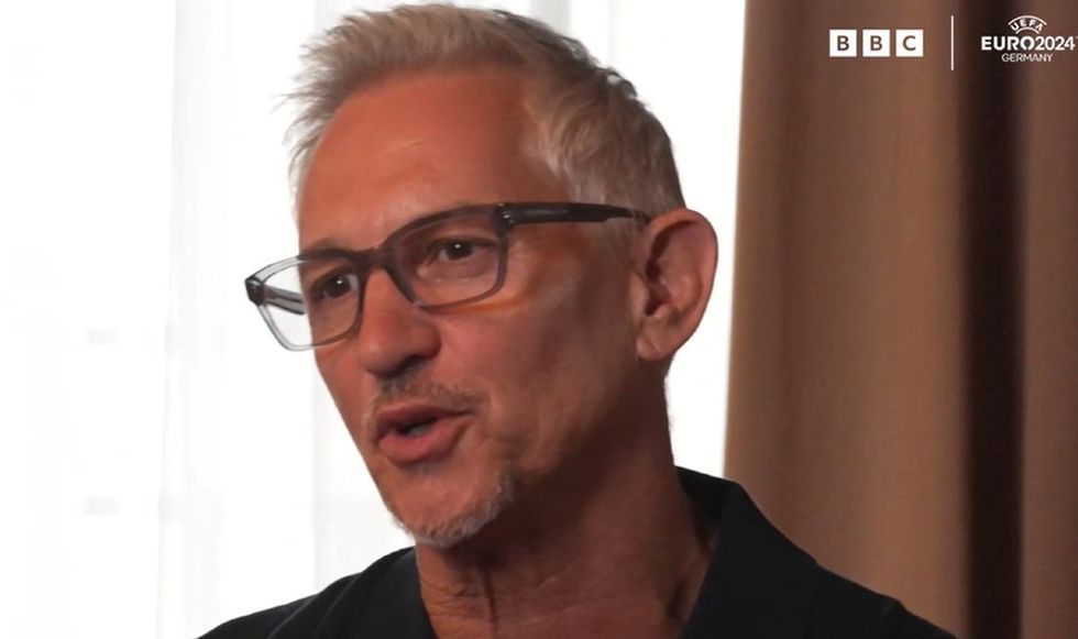 Gary Lineker BBC England Spain Euro 2024 final