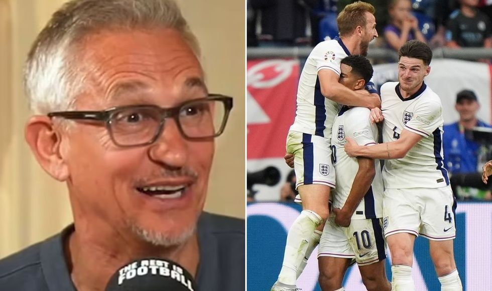 Gary Lineker England Slovakia