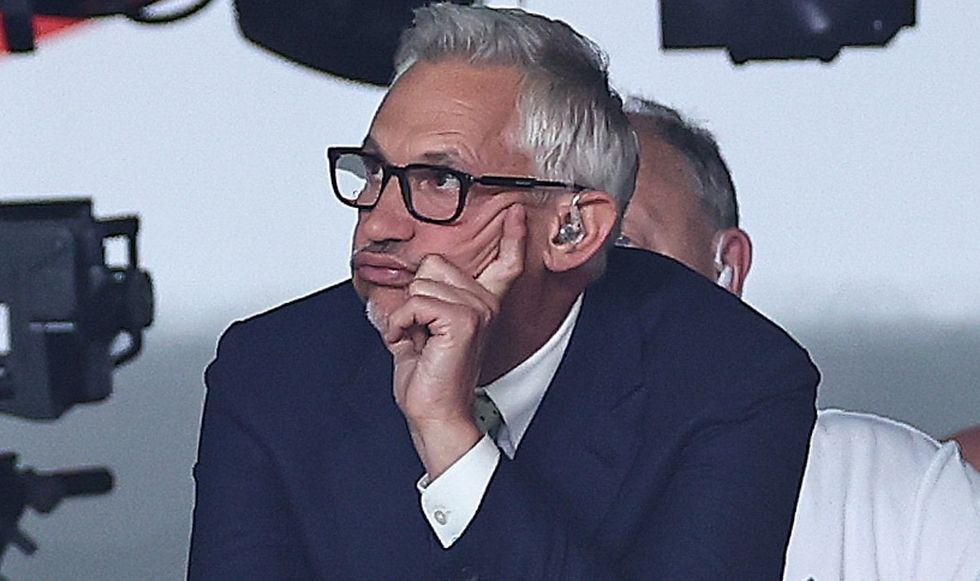 Gary Lineker England Spain Euro 2024 final