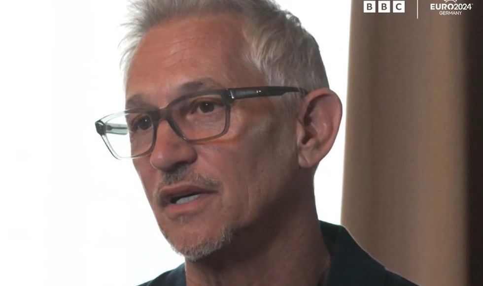 Gary Lineker England Spain Euro 2024