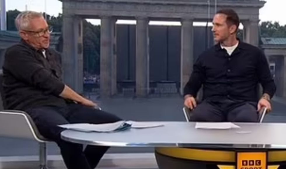 Gary Lineker Frank Lampard