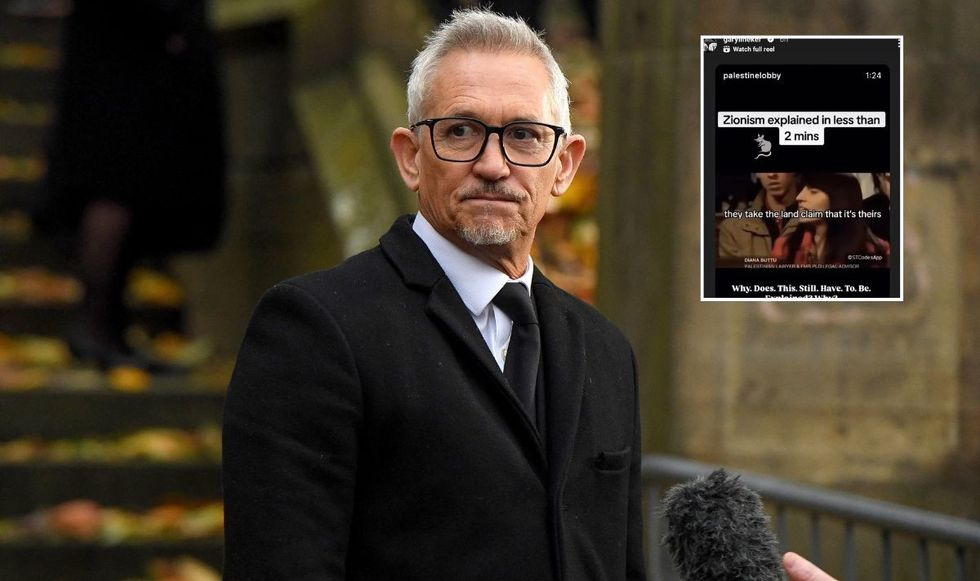 Gary Lineker has been barred from speaking at a friend's memorial service after anti-Semitic post