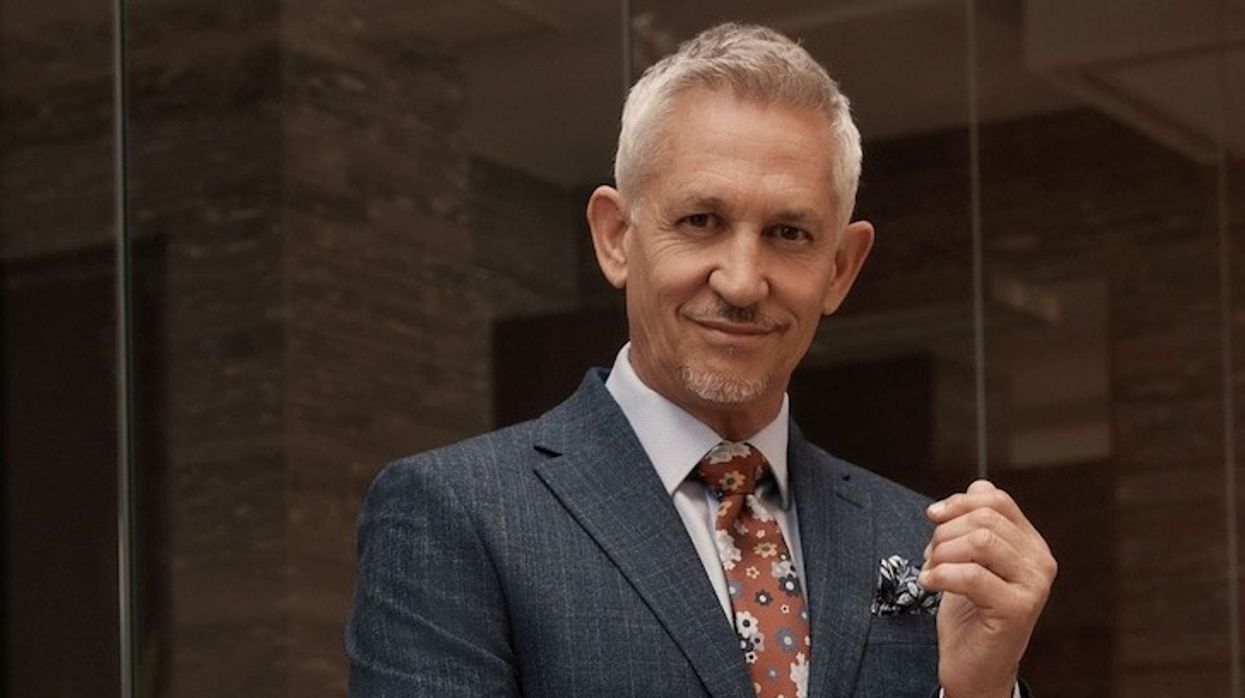 Gary Lineker models for Next