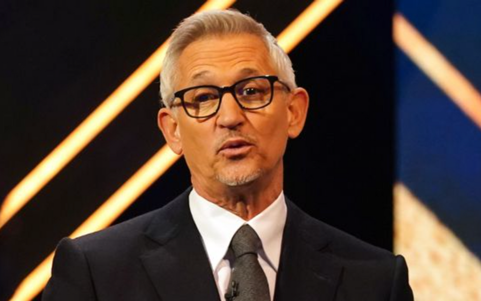 Gary Lineker presents the BBC's Sports Personality of the Year Awards