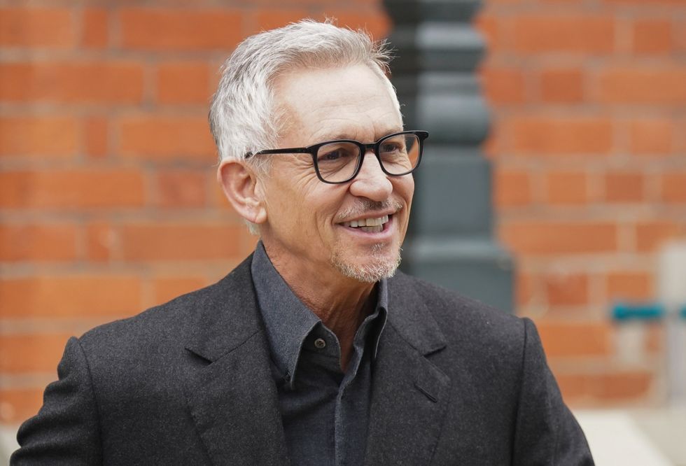 Gary Lineker smiling